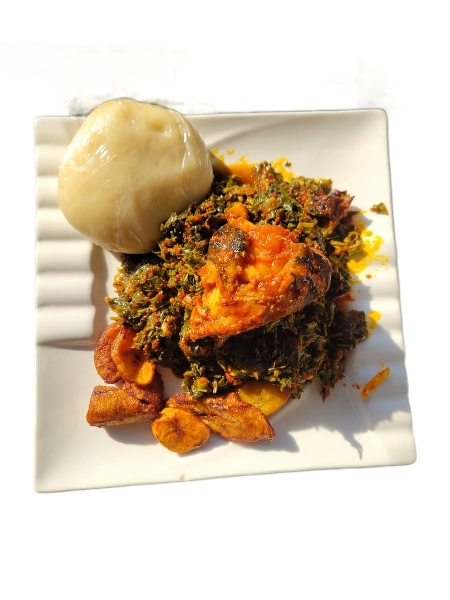 Rich Nigerian stew with assorted meat