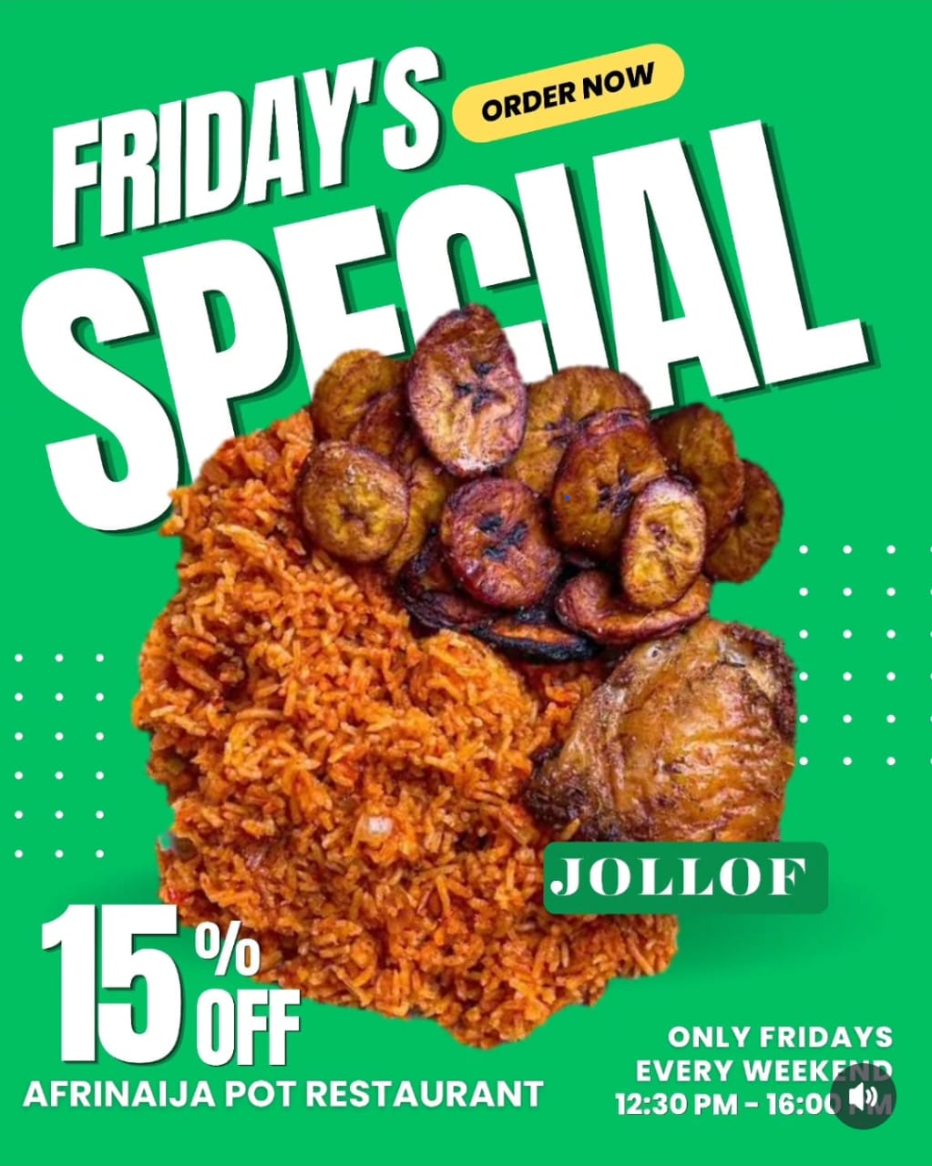Afrinaija Pot food and restaurant post on Instagram